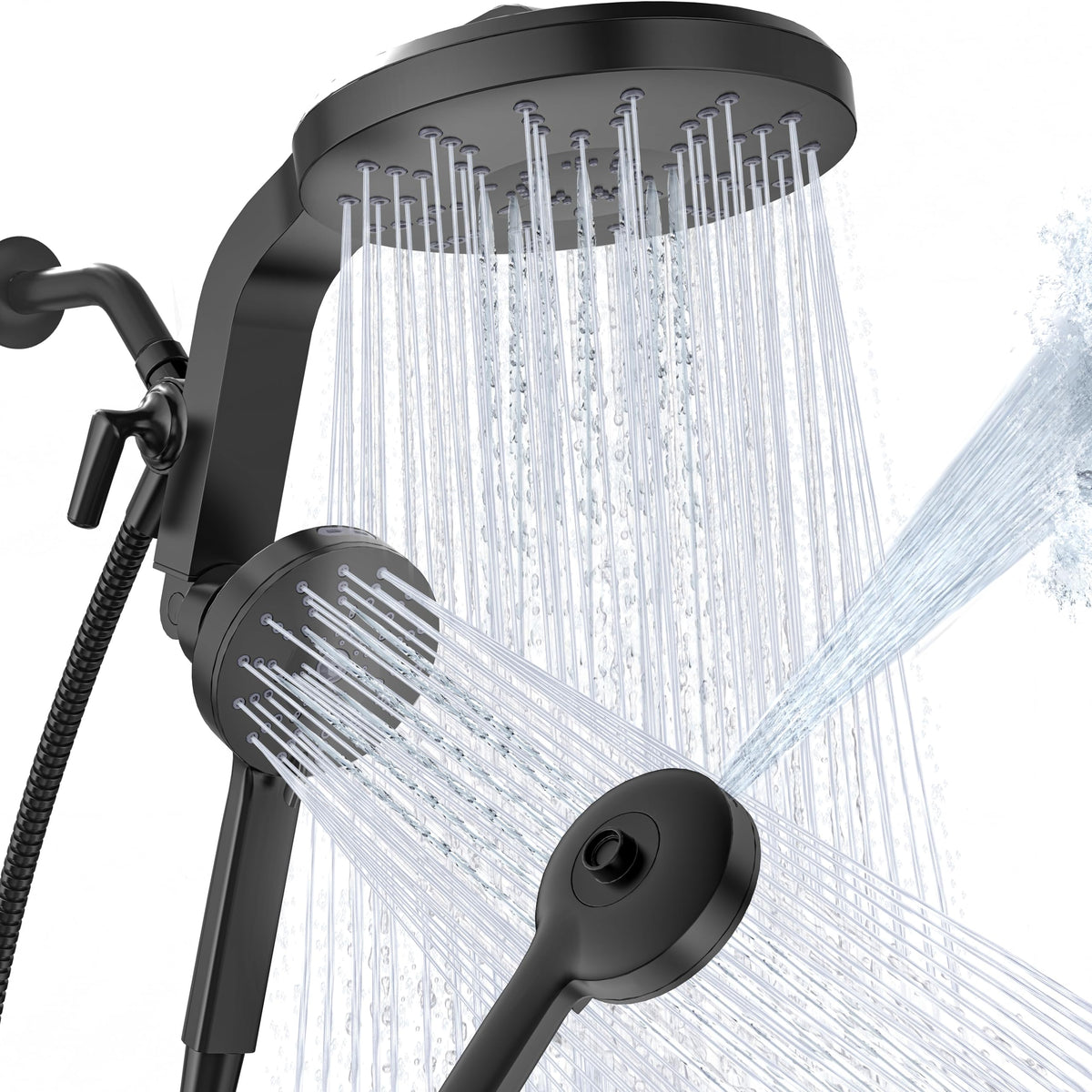 Rain Shower Head with Handheld Spray Combo, 2026 Magnetic Shower Head
