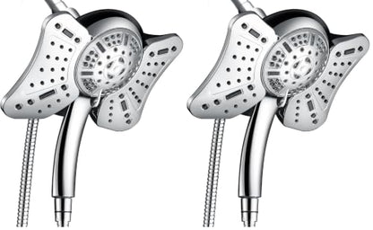 GRICH Shower Head with Handheld Spray - Dual High Pressure Showerhead