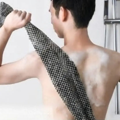 Japanese-Style Exfoliating Bath Towel Set - Body Scrub Towel, Body Loofah, Bath Brush, Back Scrubber, Unisex Daily Care Bathroom Accessories,sohochic