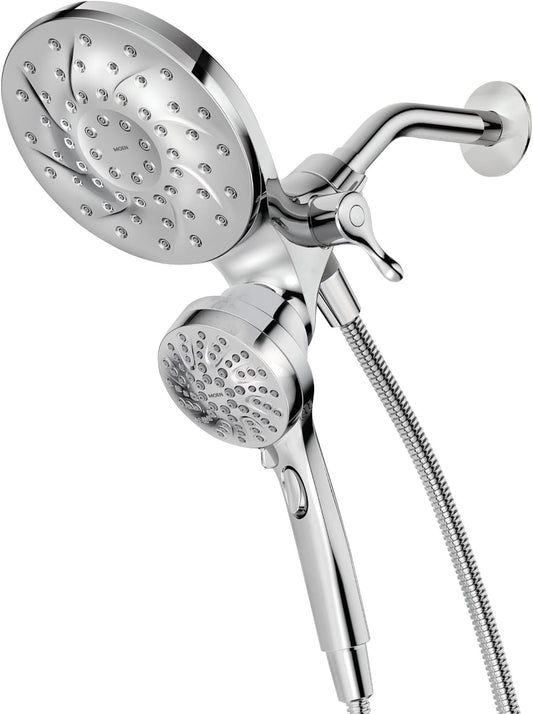 Moen 26009 Engage Magnetix Chrome 2-in-1 Rain Shower Head & Handshower