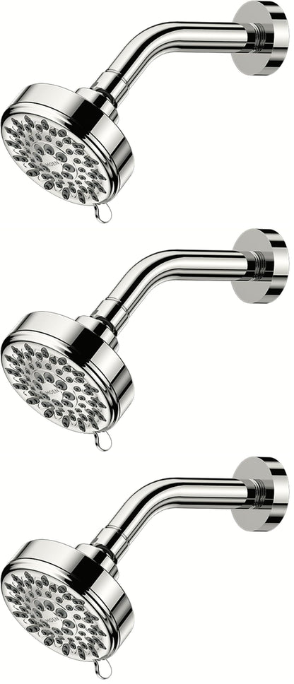 Moen Ignite Chrome Five-function Shower Head With 2.5 GPM High-Pressure Spray, 20090