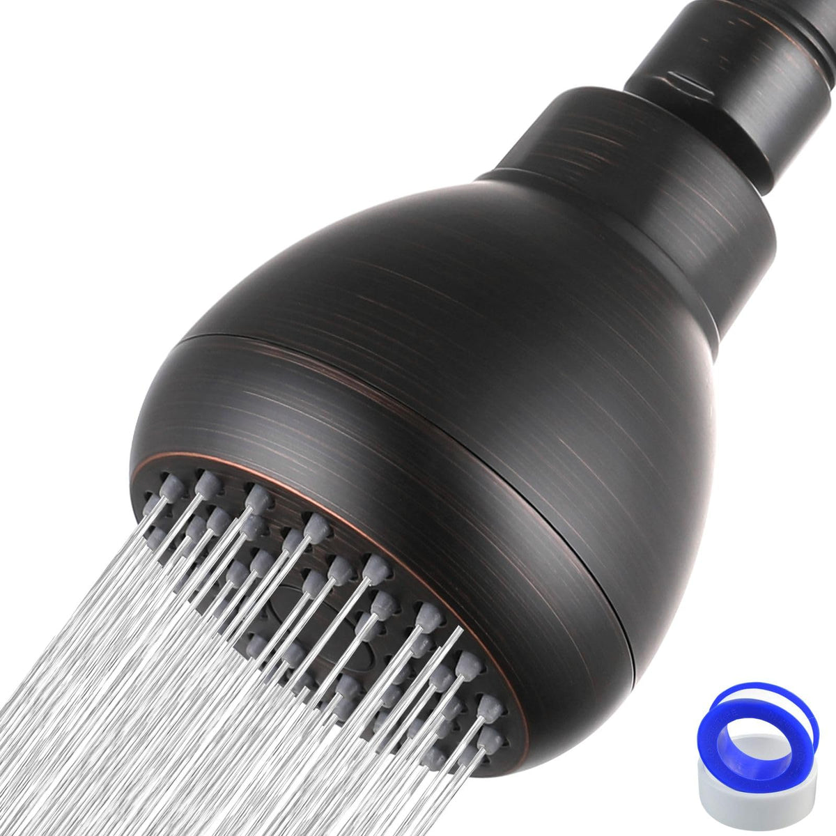 10 Pack High Pressure Shower Head - Powerful Bathroom Pressure Boosting Showerhead - Perfect Universal Replacement for Rain Shower Heads(Chrome)