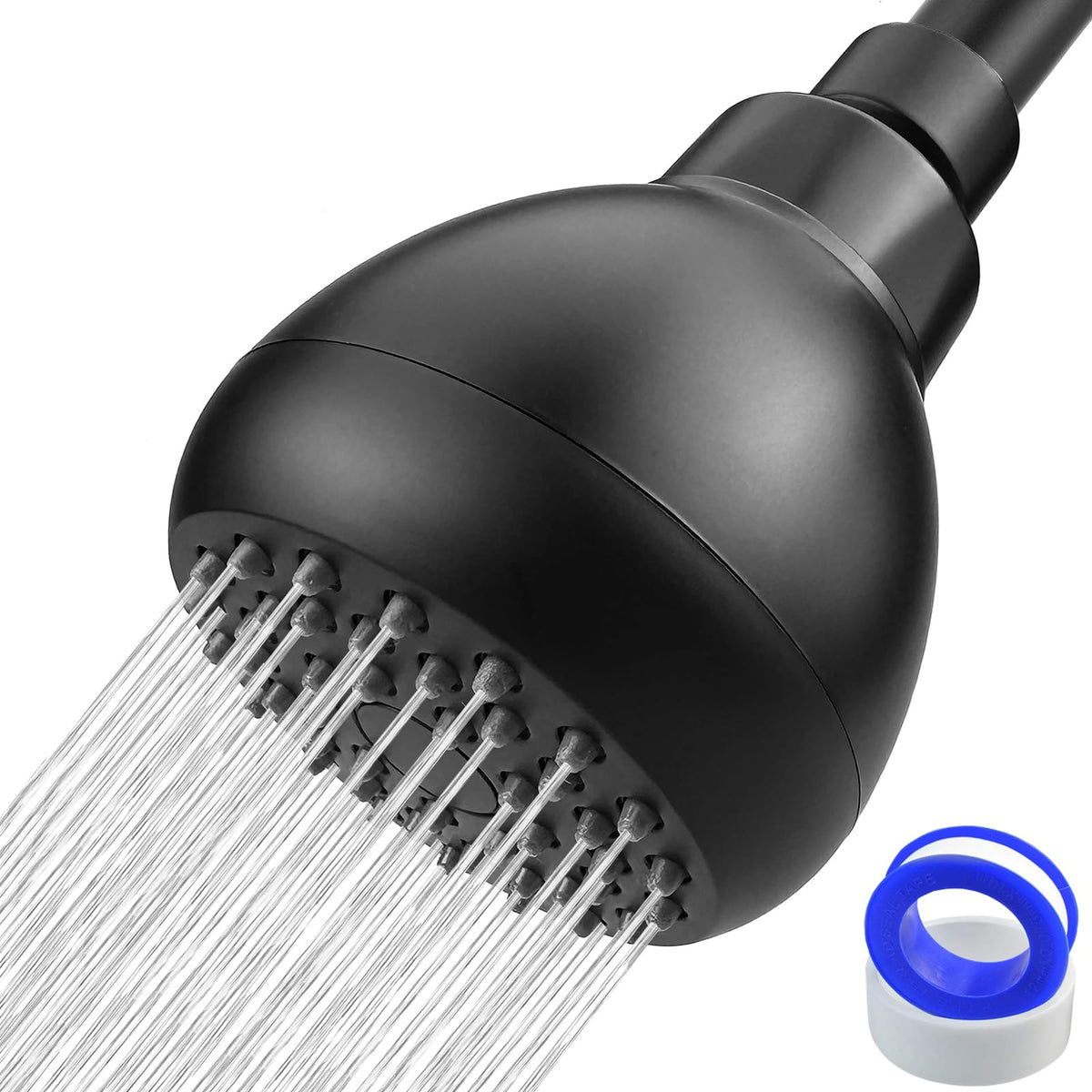 10 Pack High Pressure Shower Head - Powerful Bathroom Pressure Boosting Showerhead - Perfect Universal Replacement for Rain Shower Heads(Chrome)