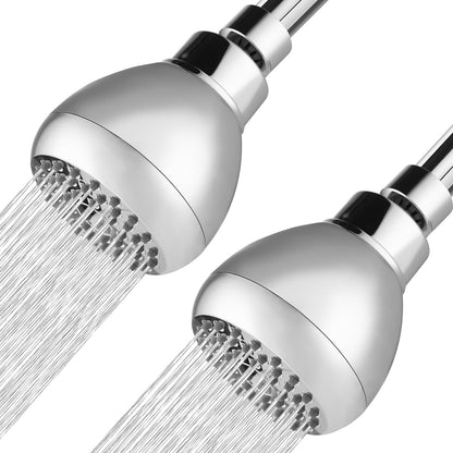 10 Pack High Pressure Shower Head - Powerful Bathroom Pressure Boosting Showerhead - Perfect Universal Replacement for Rain Shower Heads(Chrome)