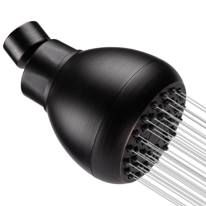 AISOSO Fixed Shower Head High Pressure 3 Inch Showerhead Chrome