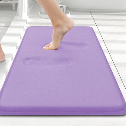 Smiry Memory Foam Bath Mat 30x20, Extra Soft and Absorbent Bathroom Rugs