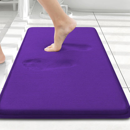 Smiry Memory Foam Bath Mat 30x20, Extra Soft and Absorbent Bathroom Rugs