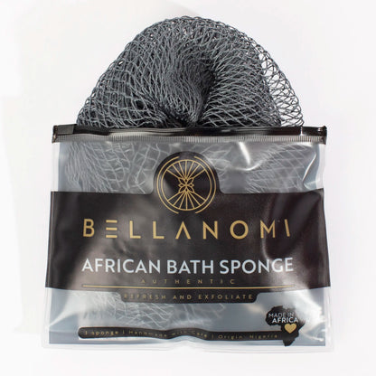 African Exfoliating Net Sponge, Authentic Ethically Sourced from Nigeria Body Scrubber