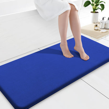 Smiry Memory Foam Bath Mat 30x20, Extra Soft and Absorbent Bathroom Rugs