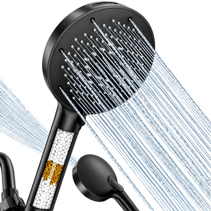 SR SUN RISE High Pressure Filtered Handheld Shower Head 9 Spray（1 filter）