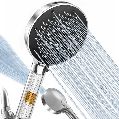 SR SUN RISE High Pressure Filtered Handheld Shower Head 9 Spray（1 filter）