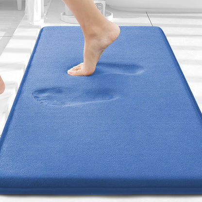 Smiry Memory Foam Bath Mat 30x20, Extra Soft and Absorbent Bathroom Rugs