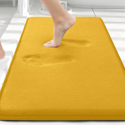 Smiry Memory Foam Bath Mat 30x20, Extra Soft and Absorbent Bathroom Rugs