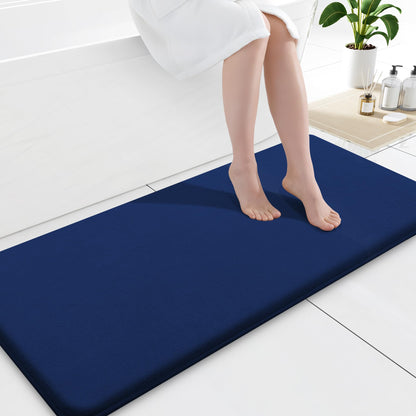 Smiry Memory Foam Bath Mat 30x20, Extra Soft and Absorbent Bathroom Rugs