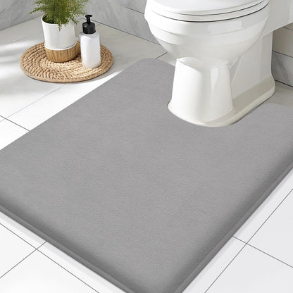Smiry Memory Foam Bath Mat 30x20, Extra Soft and Absorbent Bathroom Rugs