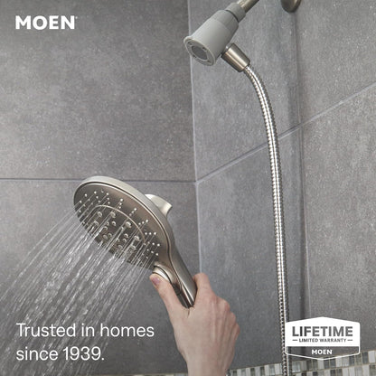 Moen Engage Spot Resist Brushed Nickel Handheld Showerhead
