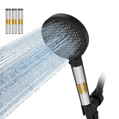 SR SUN RISE High Pressure Filtered Handheld Shower Head 9 Spray（1 filter）