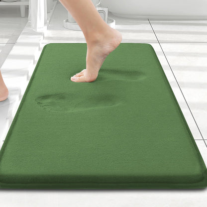 Smiry Memory Foam Bath Mat 30x20, Extra Soft and Absorbent Bathroom Rugs