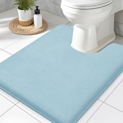 Smiry Memory Foam Bath Mat 30x20, Extra Soft and Absorbent Bathroom Rugs