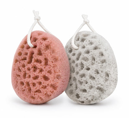 Spongentle Loofah Sponge for Shower and Bathing, Bath Sponge with Dual Texture, Shower Pouf for Gentle and Deep Exfoliation, Large Size Body Scrubber for Men & Women, PU Foam, 37% More Lather, 2 Pack