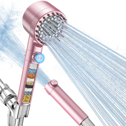 FEELSO Filtered Shower Head with Handheld, High Pressure Shower Filter Head