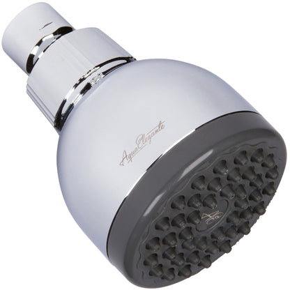 Aqua Elegante High Pressure Shower Head - 2.5 GPM - Polished Chrome