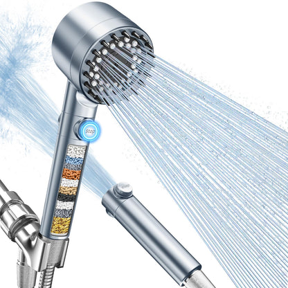 FEELSO Filtered Shower Head with Handheld, High Pressure Shower Filter Head