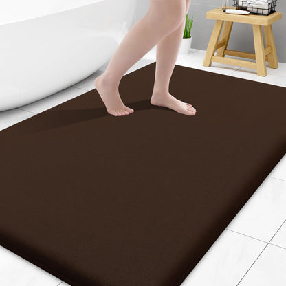 Smiry Memory Foam Bath Mat 30x20, Extra Soft and Absorbent Bathroom Rugs