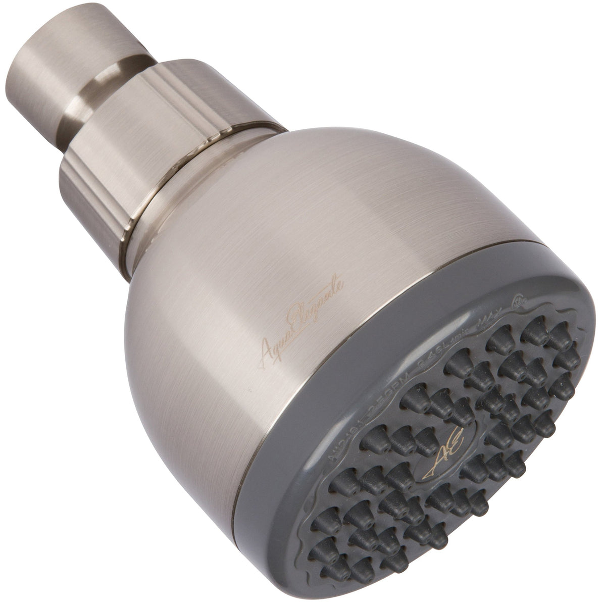 Aqua Elegante High Pressure Shower Head - 2.5 GPM - Polished Chrome