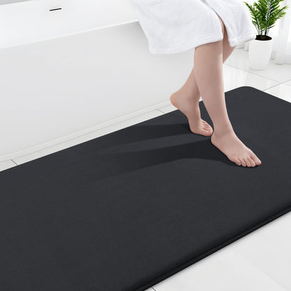 Smiry Memory Foam Bath Mat 30x20, Extra Soft and Absorbent Bathroom Rugs
