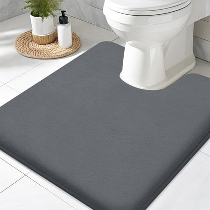 Smiry Memory Foam Bath Mat 30x20, Extra Soft and Absorbent Bathroom Rugs