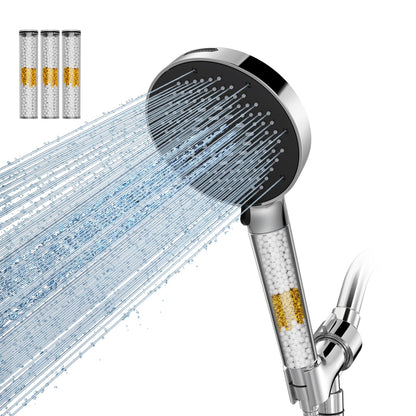 SR SUN RISE High Pressure Filtered Handheld Shower Head 9 Spray（1 filter）