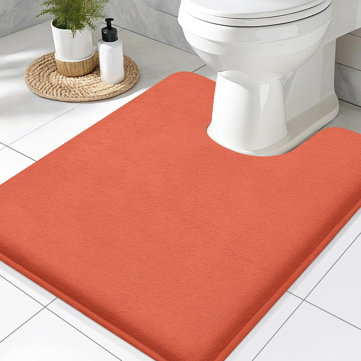 Smiry Memory Foam Bath Mat 30x20, Extra Soft and Absorbent Bathroom Rugs