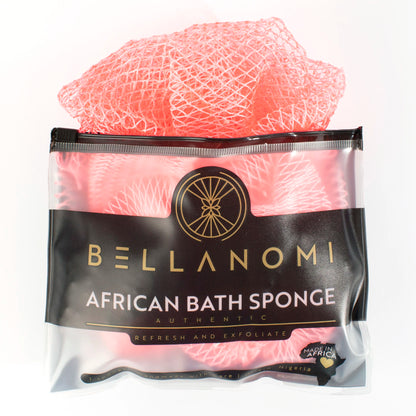 African Exfoliating Net Sponge, Authentic Ethically Sourced from Nigeria Body Scrubber