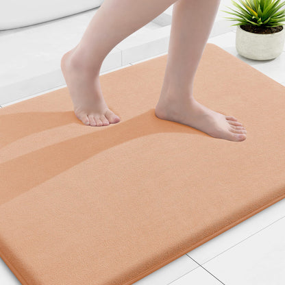 Smiry Memory Foam Bath Mat 30x20, Extra Soft and Absorbent Bathroom Rugs