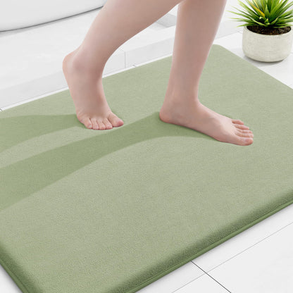 Smiry Memory Foam Bath Mat 30x20, Extra Soft and Absorbent Bathroom Rugs