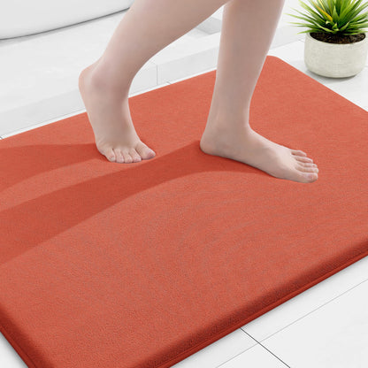 Smiry Memory Foam Bath Mat 30x20, Extra Soft and Absorbent Bathroom Rugs