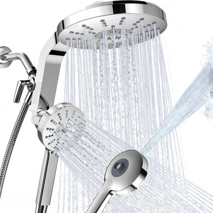 Rain Shower Head with Handheld Spray Combo, 2026 Magnetic Shower Head