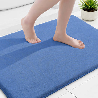 Smiry Memory Foam Bath Mat 30x20, Extra Soft and Absorbent Bathroom Rugs