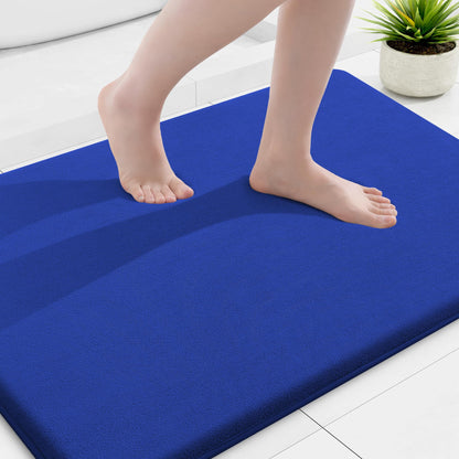 Smiry Memory Foam Bath Mat 30x20, Extra Soft and Absorbent Bathroom Rugs