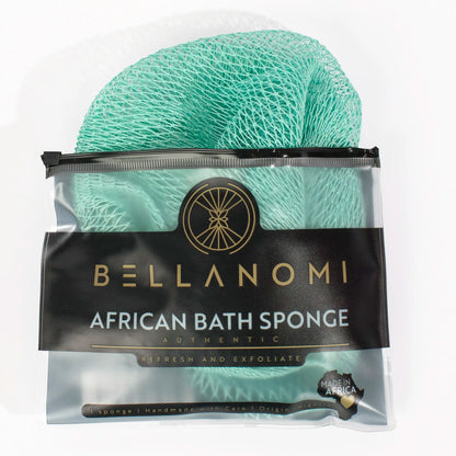 African Exfoliating Net Sponge, Authentic Ethically Sourced from Nigeria Body Scrubber