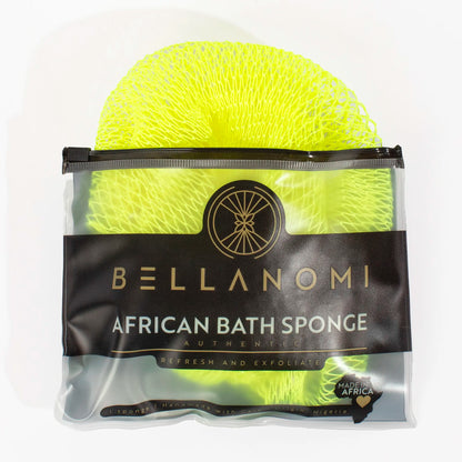 African Exfoliating Net Sponge, Authentic Ethically Sourced from Nigeria Body Scrubber