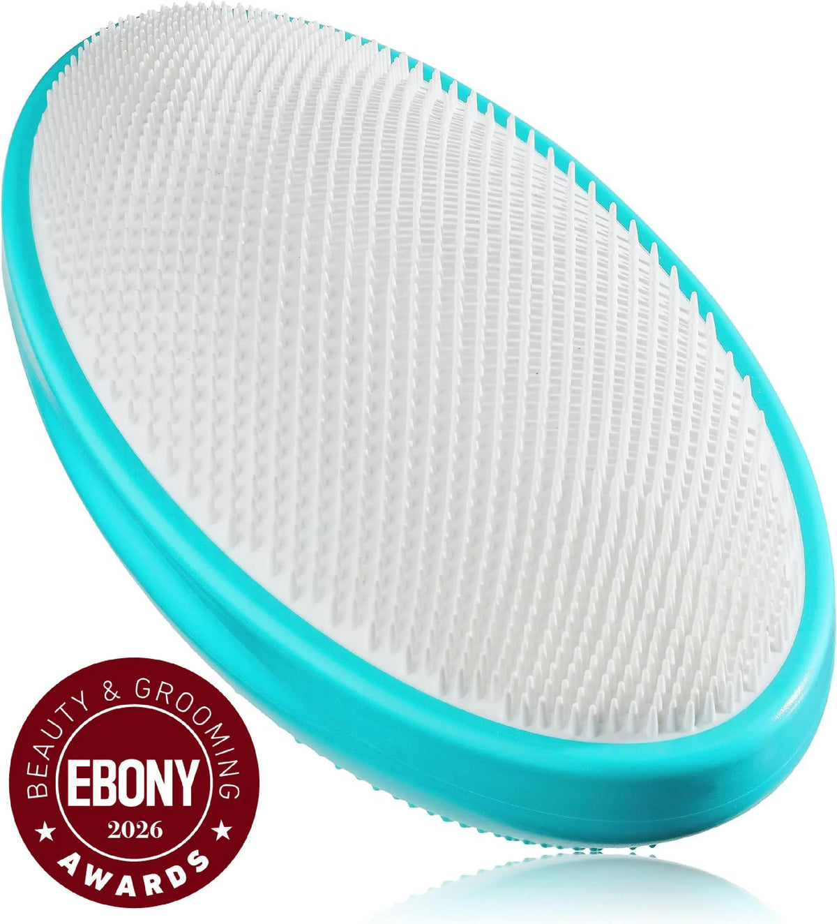 WIZKER Unisex Silicone Ingrown Hair Bath Brush - Soft & Firm Bristles, Face & Body Scrubber, Non-Slip Waterproof Bathing Accessory for Smooth Skin & Razor Bumps