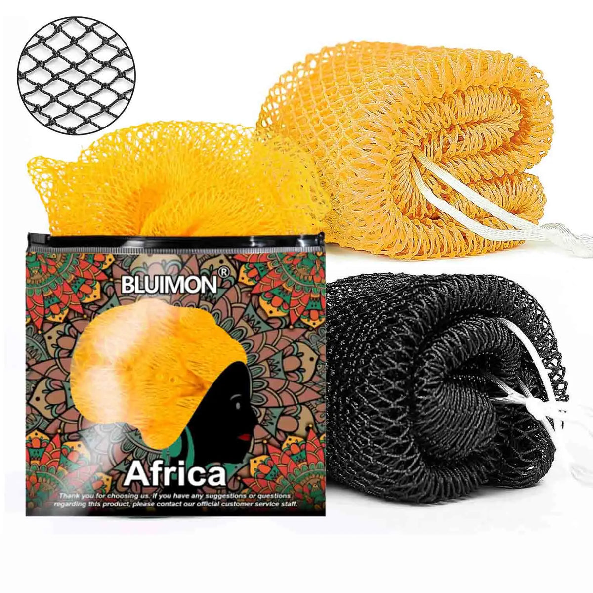 African Net Sponge, African exfoliating net Sponge, Ethically sourced real african Summervibes