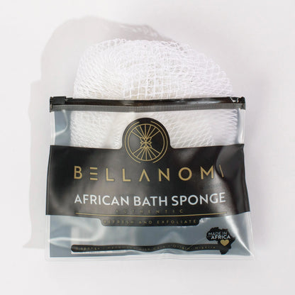 African Exfoliating Net Sponge, Authentic Ethically Sourced from Nigeria Body Scrubber